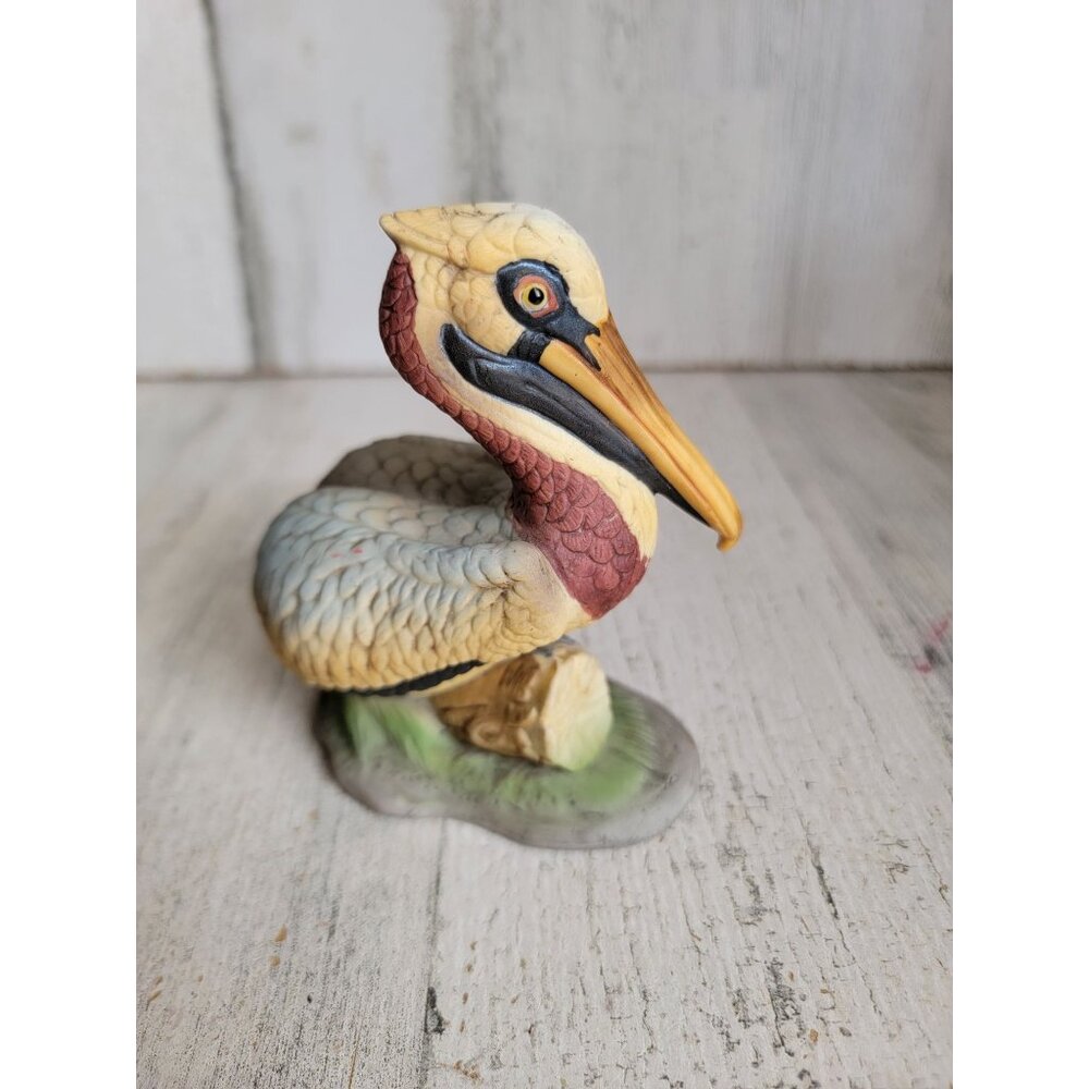 Lefton ceramic pelican bird‎ statue home decor figure